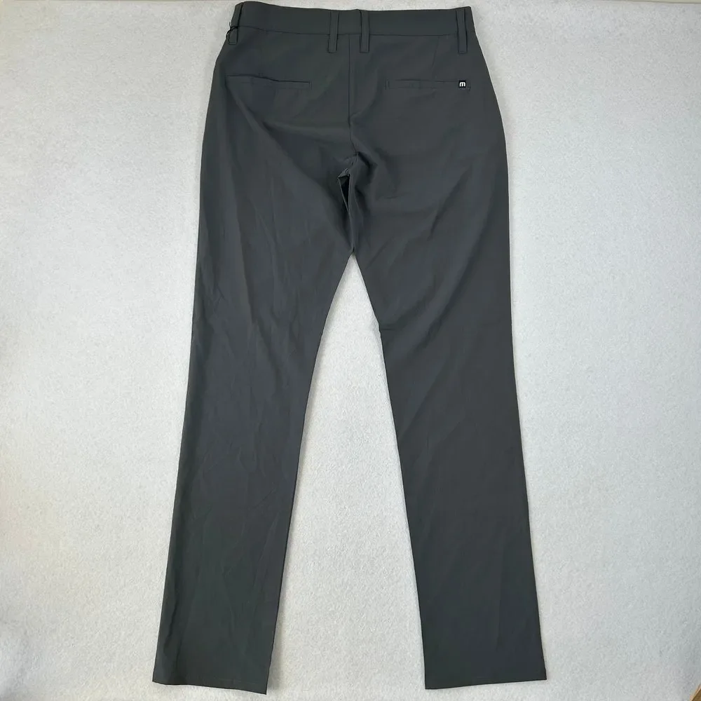 Travis Mathew‎ Pants Mens 30 Gray Majestic X Players Golf Performance Stretch